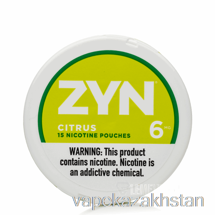 Vape Kazakhstan ZYN Nicotine Pouches - CITRUS 6mg